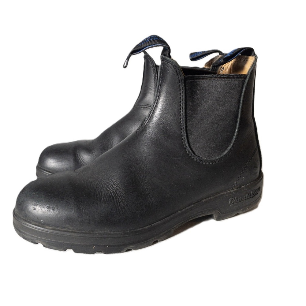 Blundstone Black Leather Boots US SZ 7 AU SZ 4 Chelsea Boot
